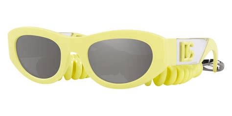 Amazon.com: Dolce & Gabbana DG 6174 Yellow Rubber/Light 